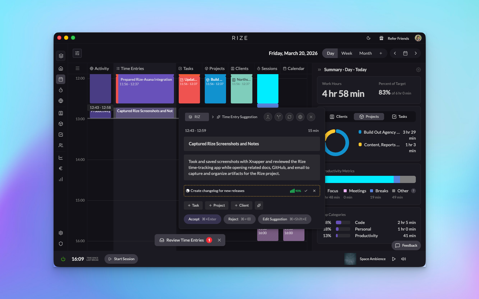 Rize Confidence Score